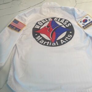 White Martial Arts Uniform Top Best Sangmoosa